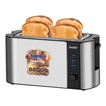 Torradeira Elétrica Sonifer Toaster SF6183 - 1250/1500W - 220V 50/60HZ - Prata