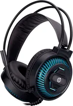 Fone de Ouvido HP Gaming DHE-8001 com Microfone - Preto