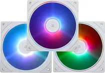 Cooler para Gabinete Thermalright Hybrid Argb 120MM - Branco (3 Unidades)