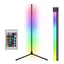 Original Luz LED Floor Light RGB Barra Negro