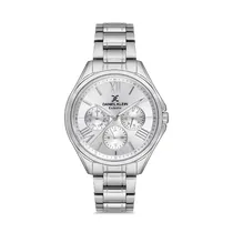 Relógio Analógico Feminino Daniel Klein Exclusive DK.1.12523-1 - Prata
