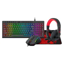 Kit Gamer Redragon RD-S149 Teclado + Mouse + Headset + Mousepad
