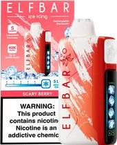 Vape Descartável Elf Bar Ice King - Scary Berry 40000 Puffs