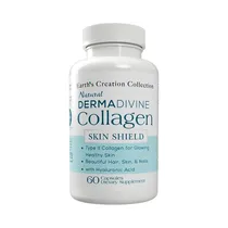 Suplemento Earth's Creation Dermadivine Collagen Skin 1000MG 60 Cápsulas