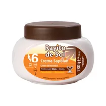 Crema Bronceadora Rayito de Sol Sapolan Zanahoria SPF6 240ML