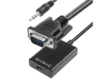 Adaptador HDMI-VGA-Audio