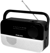 Rádio Portátil Philco PRR1010BT-SL Bluetooth AM/FM - Preto/Cinza
