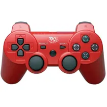 Controle Play Game Dualshock para PS3 Wireless - Vermelho