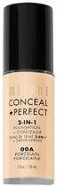 Base Liquido Milani Conceal + Perfect 2IN1 00A Porcelain - 30ML