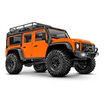Carro Traxxas 1/18 TRX-4M Land Rover Defender Crawler RTR Orng 97054-1