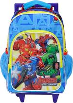 Mochila Escolar com Rodas Marvel Avengers AV-2409