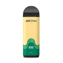Cartucho Descartável Vaper Life Pod Eco Pro 8000 Puffs - Branco Mocha Ice