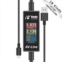 Av-Line  Cabo de Carregamento com Deteccao Inteligente