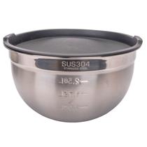 Bowl de Inox com Tampa 22CM