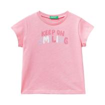 Camiseta Infantil Benetton 3I1XG10DZ 38E