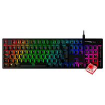 Teclado Gamer Kingston Hyperx Alloy Origins RGB com Fio  Preto HX-KB6RDX-BR