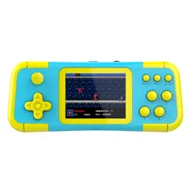 Console Portátil Gamepad A12 666 Jogos - Amarelo Azul