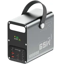 Cargador Port Power Bank Konfulon A70Q 120000MAH PD65W 22.5W Solar