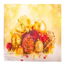 Capa para Almofada 45X45 Bolas Natalinas