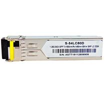 F. M SFP 1.25G 80KM Bidi LC DDM TX1550NM/RX1490NM s-54LC80D