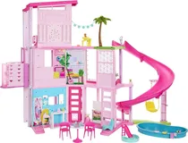 Barbie Nova Casa Dos Sonhos Mattel - HMX10-9565 (75 Peças)