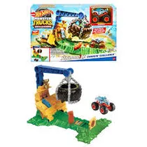 Mattel Vehiculos Monster Trucks Reto En La Selva Plastico 4+ Años Multicolor