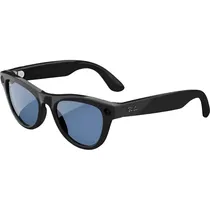 Óculos de Sol Smart Ray-Ban Meta Skyler RW4010 - Shiny Black Transitions / Cerulean Blue (166185)