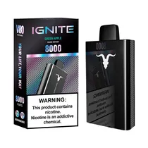 Pod Descartável Ignite V80 Black Green Apple 8000 Puffs