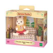 Figura Epoch Sylvanian Families Chocolate Rabbit Father Set 5013