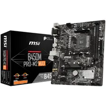 Placa-Mãe MSI B450M PRO-M2 Max AM4 DDR4