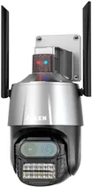 Câmera de Segurança IP Keen P10 Dual 8X Zoom 4K Wi-Fi