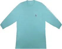 Outlet Camiseta Manga Longa Vineyard Vines 1V017785 Verde Agua - Masculina