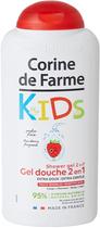 Gel de Banho 2 Em 1 Corine de Farme Kids Corpo e Cabelo - 300ML