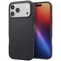 Capinha para iPhone 17 Pro Max Spigen Silicone Fit ACS09902 - Preto