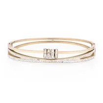 Pulseira Feminina Daniel Klein DKJ.2.2083-3 - Dourado