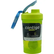 Garrafa Contigo Shake & Go Fit 2.0 - Bolt/Blue Poppy 591ML