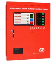 Incendio Alarme Endereçável Painel Controle 8 Loops AW-FP208