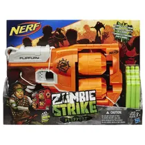 Lançador de Dardos Hasbro Nerf Zombie Strike B0562 Flipfury - B0562