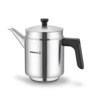 Korkmaz Cafetera Aço Inoxidável Proline 2,6 L. Cetinado