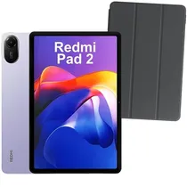 Tablet Xiaomi Redmi Pad 2 Bunble 128GB/4GB Ram de 11" 8MP/5MP + Capinha Cinza