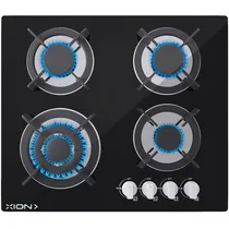Fogao A Gás Xion XI-GH48TGL Temperado com 4 Bocas - Preto