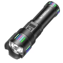 Linterna LED Smiling Shark SD-5980 12000 Lúmenes  Linterna LE...