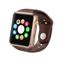 Relógio Smartwatch A1 1.54" 350MAH com Bluetooth - Rosa Ouro