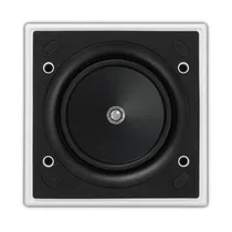 Caixa de Gesso para Teto Kef CI130.2CS 5.25" 2VIAS Slim Square 80W