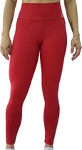 Calça Legging Joog 2025 Vermelha Feminina