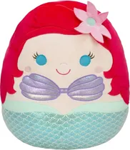 Pelúcia Ariel Disney Princess Squishmallows Jazwares - SQDI00504