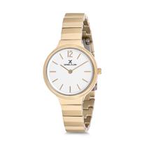 Relogio Analogico Feminino Daniel Klein Fiord DK12062-4 - Dourado