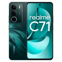Smartphone Realme C71 RMX5303 256GB 4GB Ram Dual Sim NFC Tela 6.67" - Verde (Anatel)
