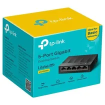 Hub 5P TP-Link LS1005G 10/100/1000 Plastic Case