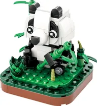 Blocos de Construção The Panda Wange - 1613 (130 Peças)